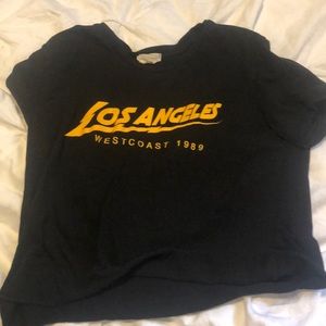 Los Angeles crop top